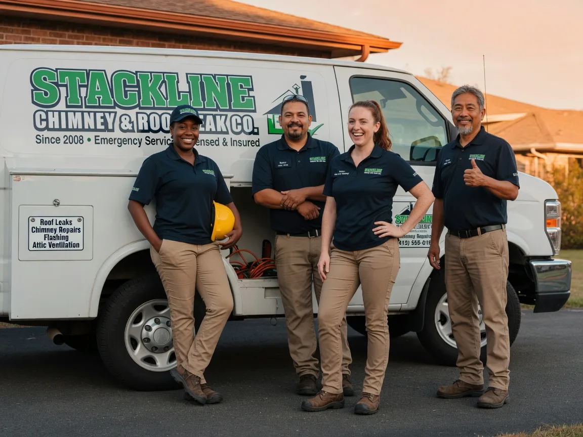 Chimney flashing repair company in Broadway, VA